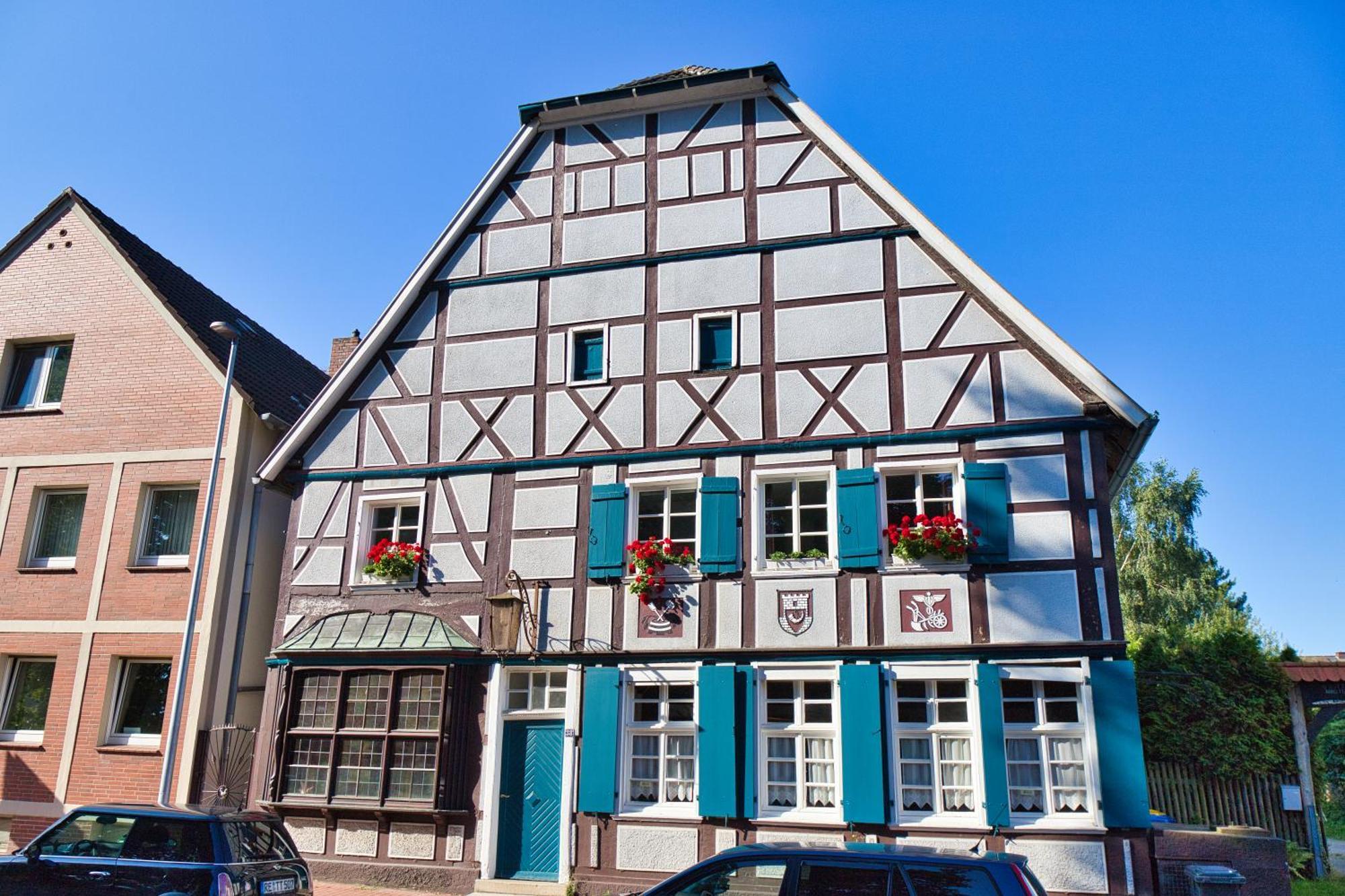 Gasthaus Benke, Fachwerkhaus In Westfalen Datteln Ngoại thất bức ảnh